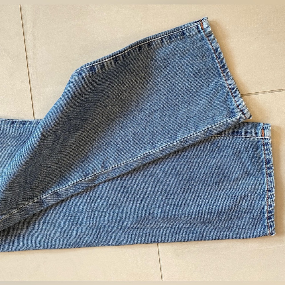 Toteme Straight-Leg Jeans in Medium Blue Wash - Picture 7 of 7